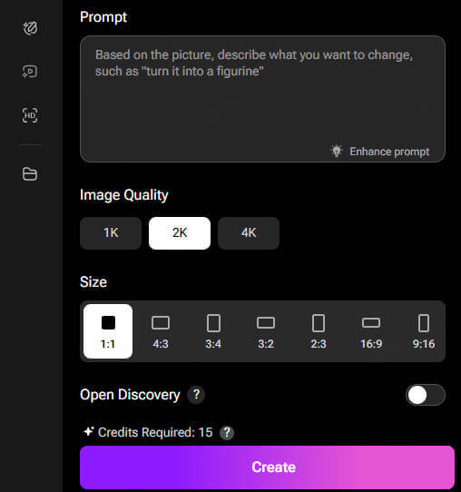 Adjust image settings