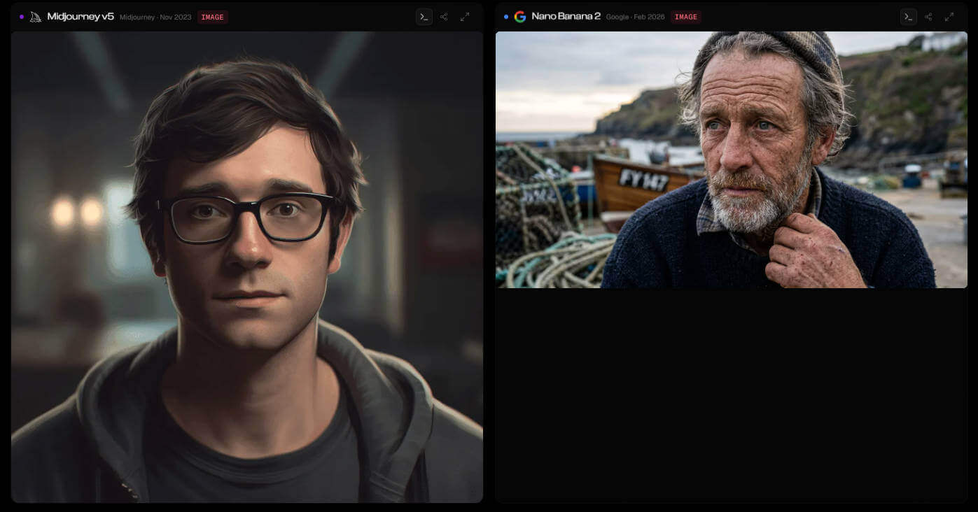 Nano Banana 2 vs Midjourney Portrait