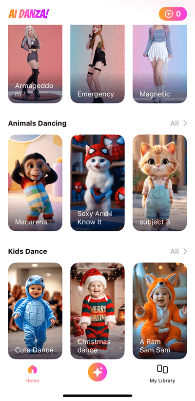 how to make ai cat video