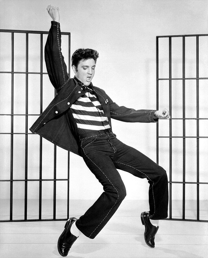elvis dancing