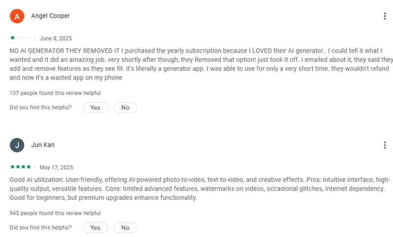 PixVerse.AI User Feedback