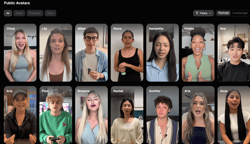 Synthesia AI influencer