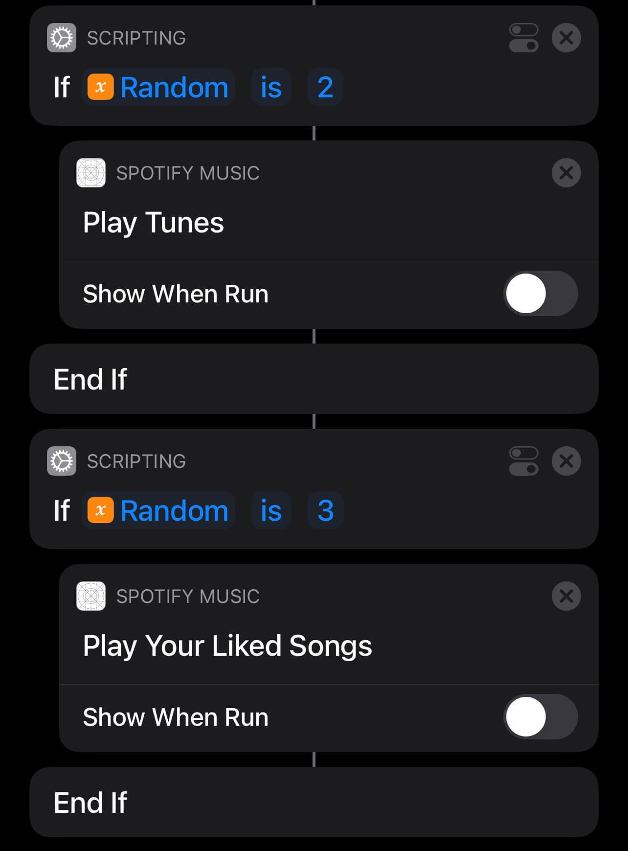 ios shortcuts