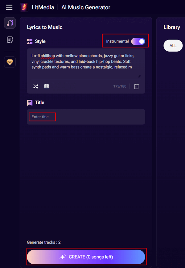 Create Melody by Melody Creator LitMusic