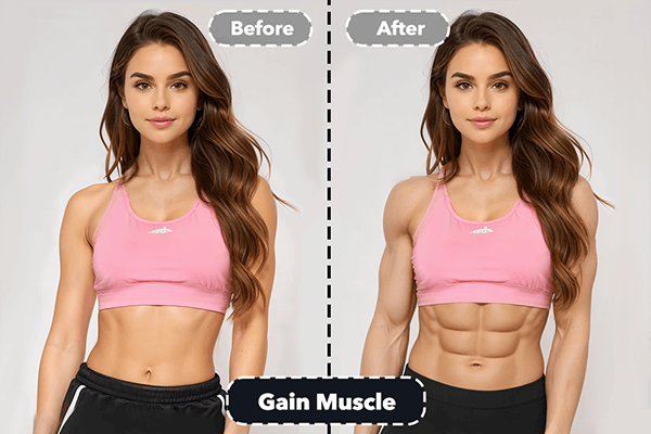 ai muscle woman