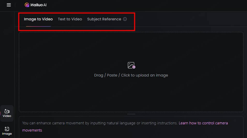 Select Creation Mode