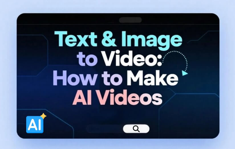 文字與圖片轉影片：幾分鐘快速製作 AI 影片