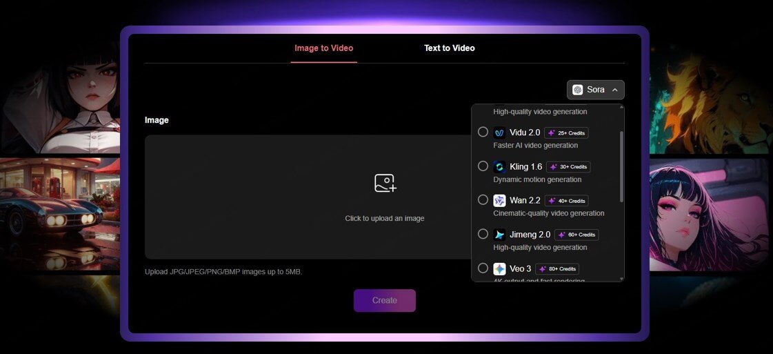 LitVideo's multiple models