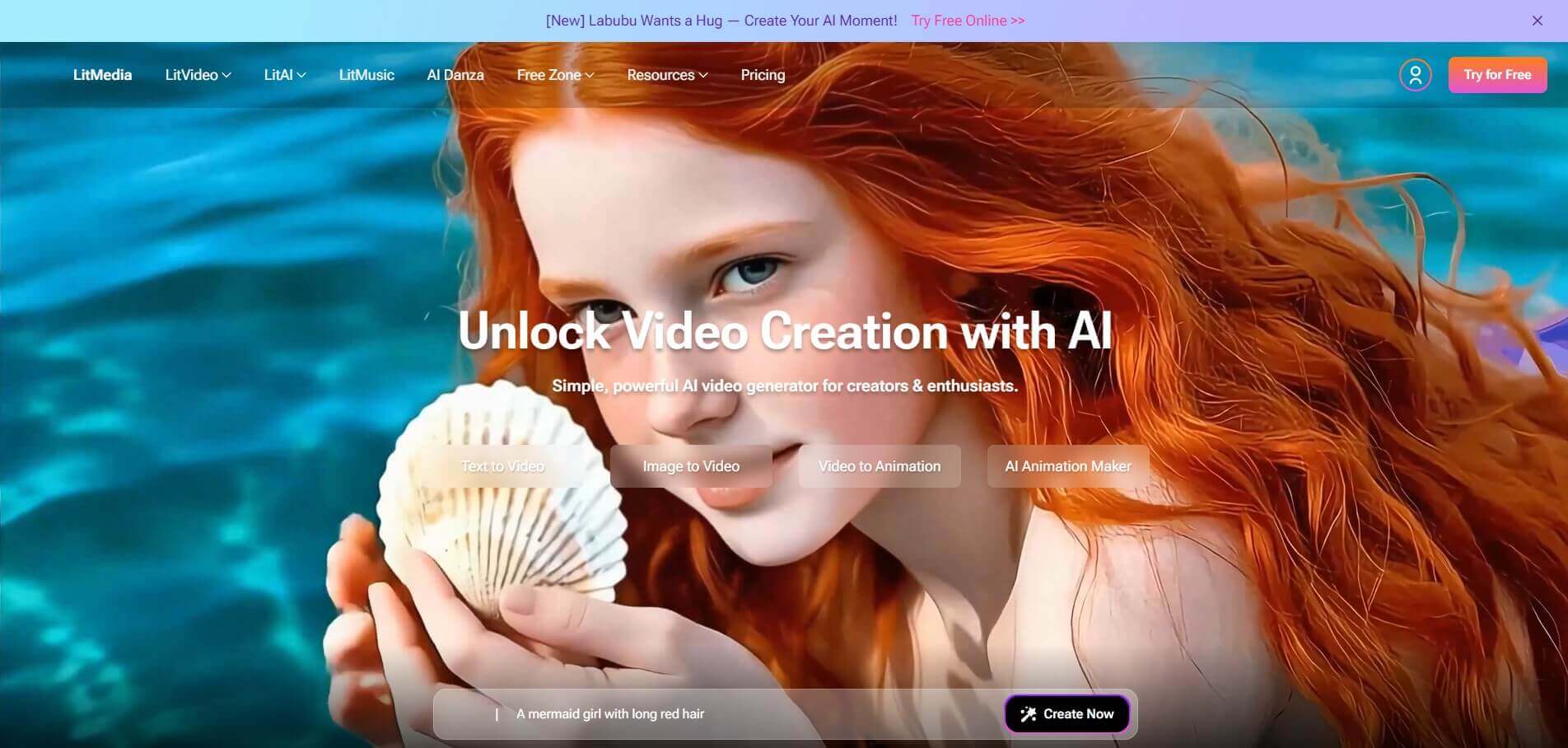 LitVideo ai girlfriend video generator