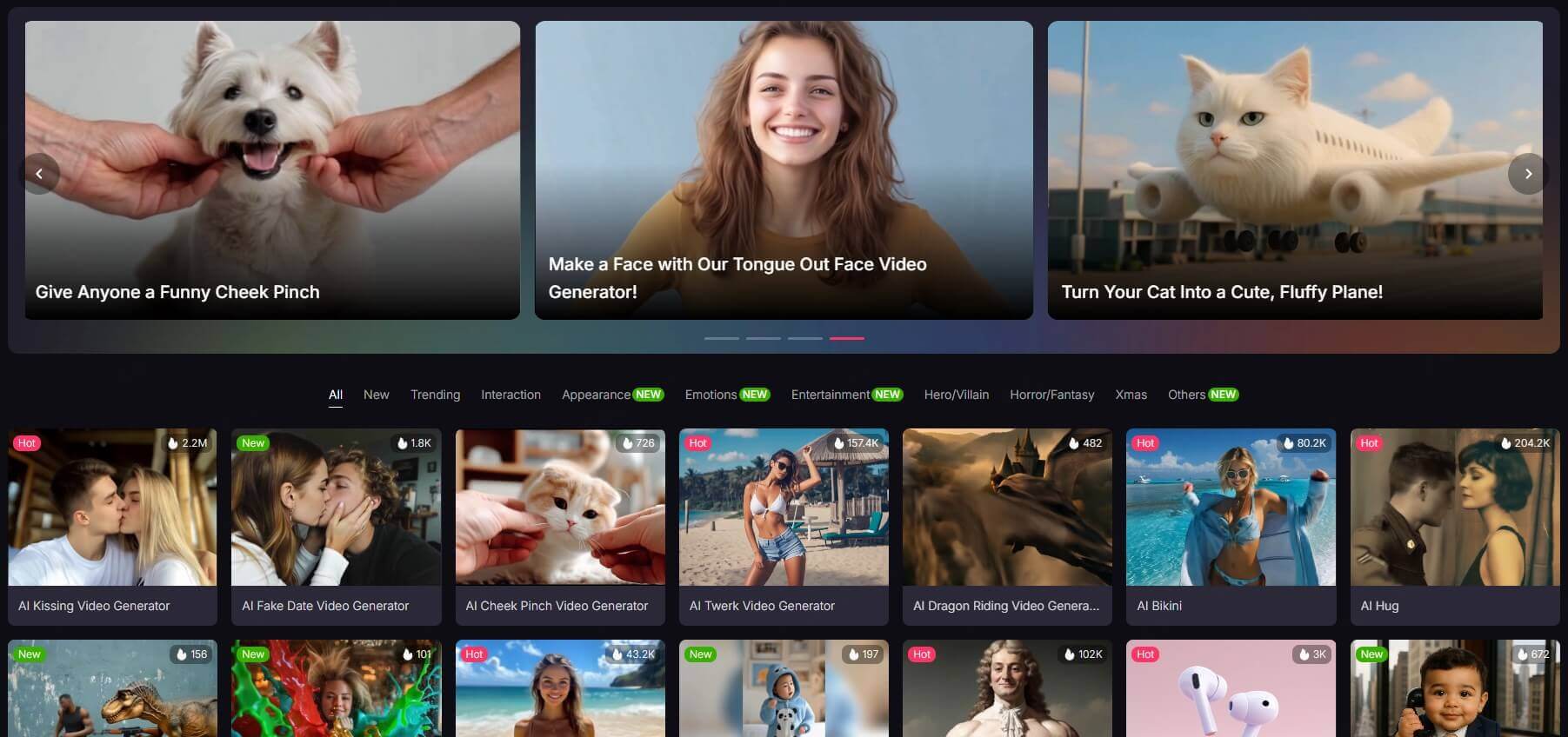 Pollo AI Video Effects