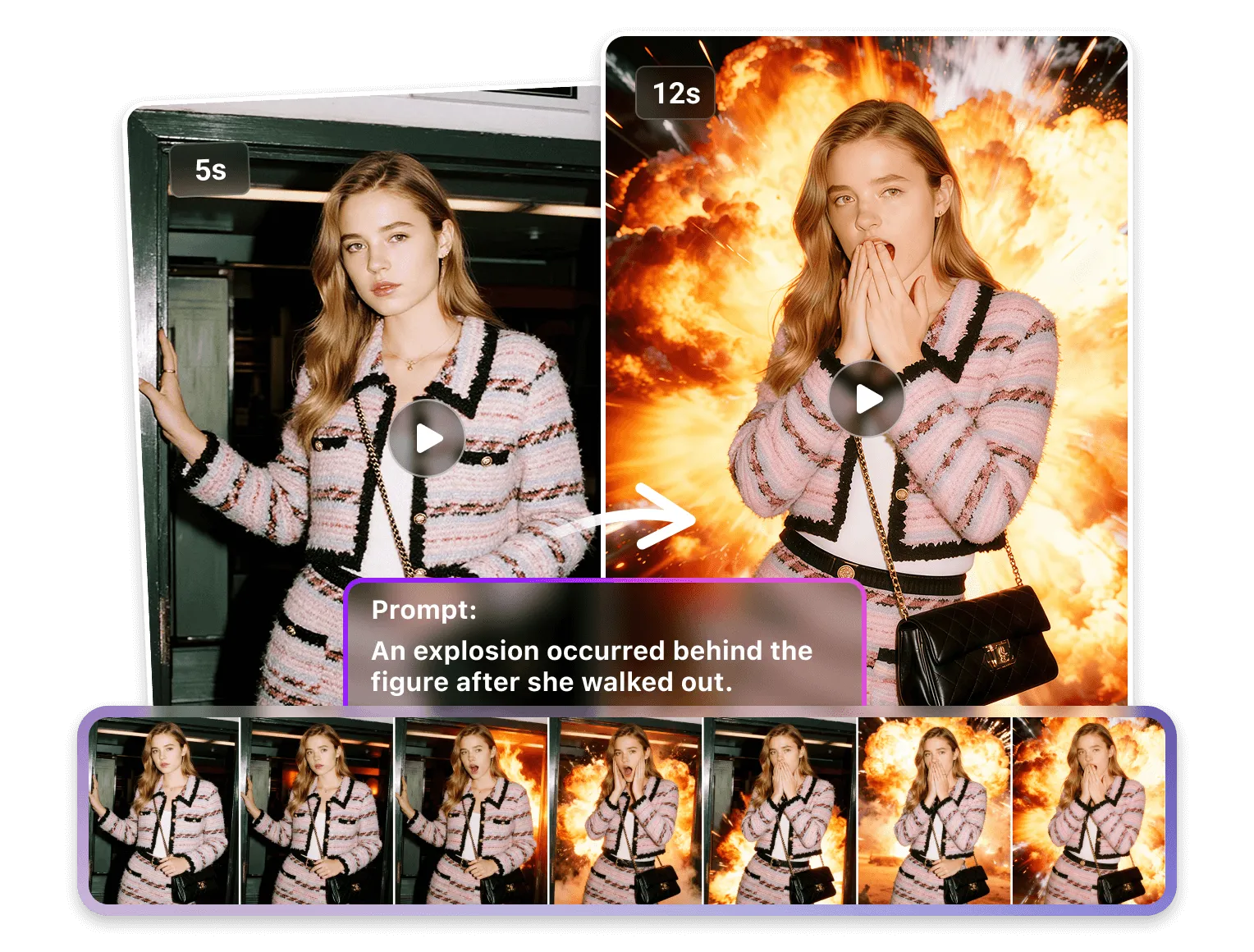 AI Video Extender Banner Poster