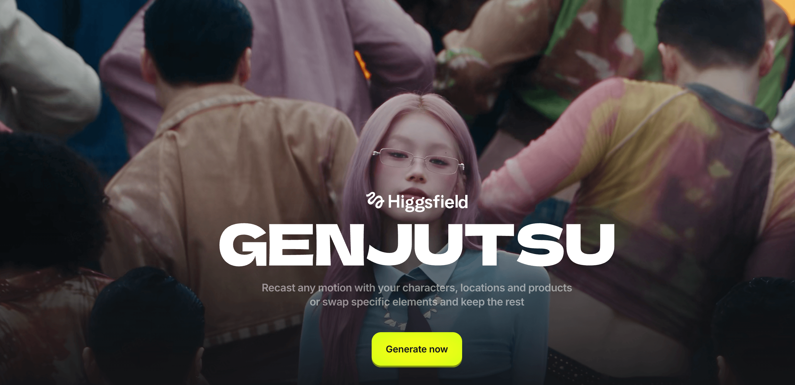 Higgsfield Genjutsuとは？AI動画で人物や物を差し替える新しい方法
