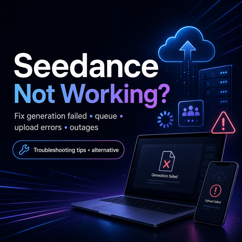 Seedance Not Working? Troubleshooting Common Errors & How to Fix Them