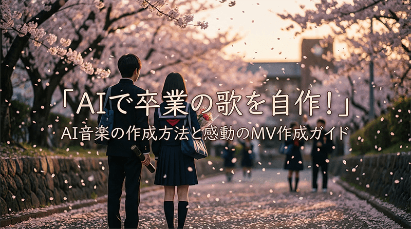 AI卒業ソング/MV生成