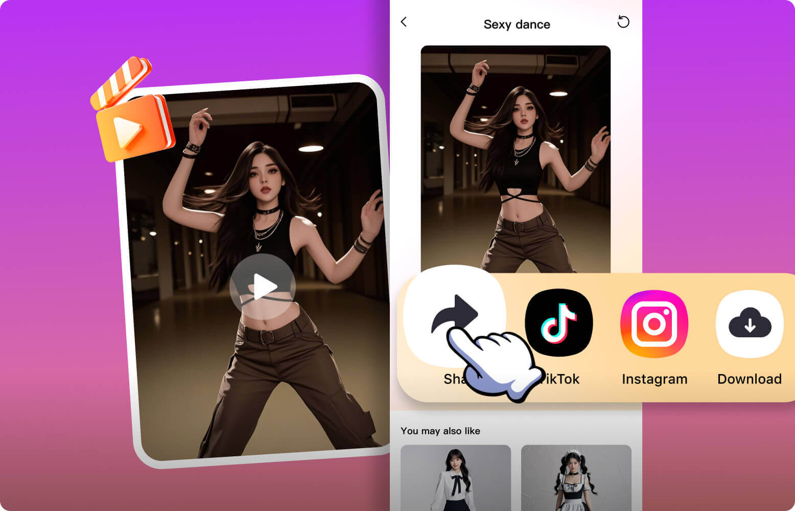 トゥワーク動画