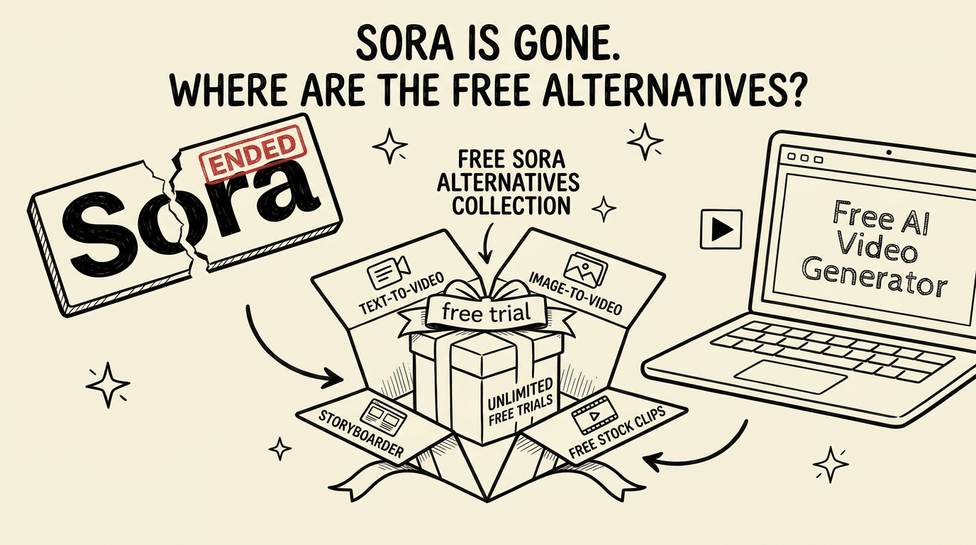 AI video generators of Sora alternatives