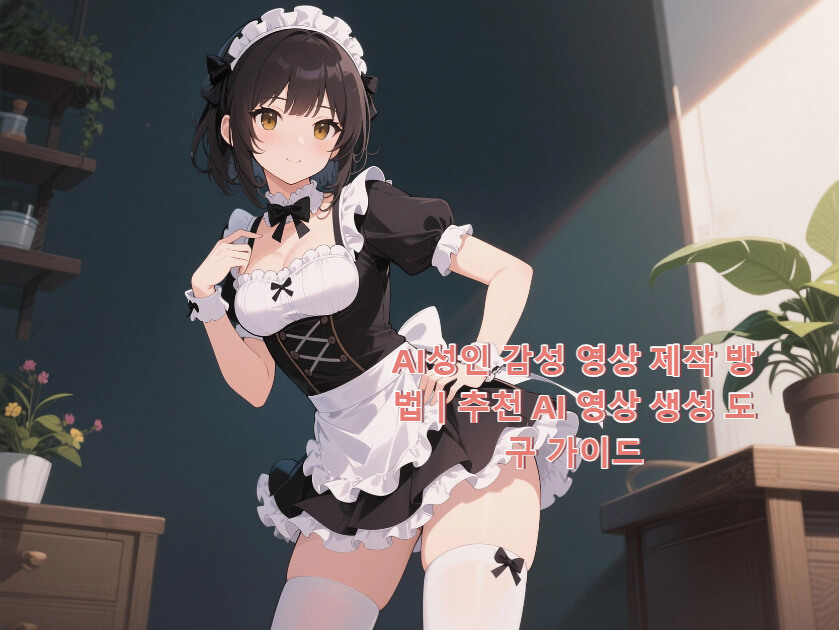 【2025 최신】AI 성인 감성 영상 제작 방법｜추천 AI 영상 생성 도구 가이드