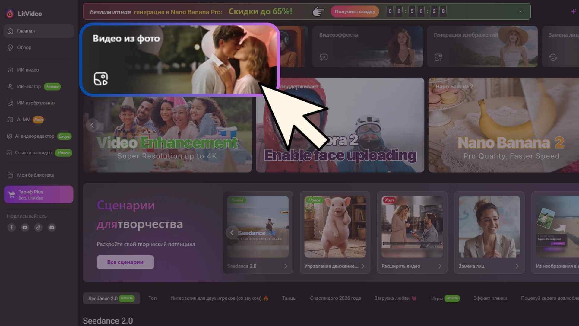 Веб-сайт LitVideo