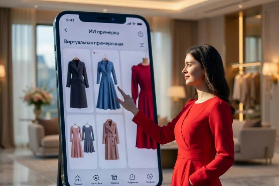 ИИ-замена одежды от litvideo