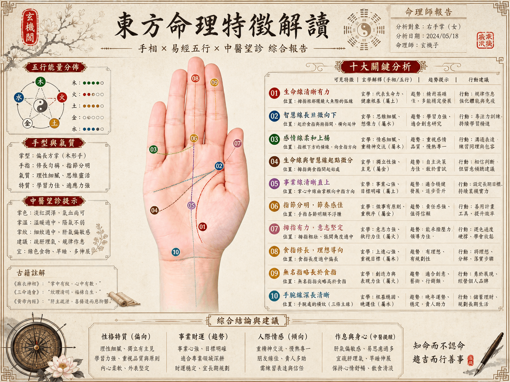 ChatGPT Image 2.0 AI繪圖手相分析